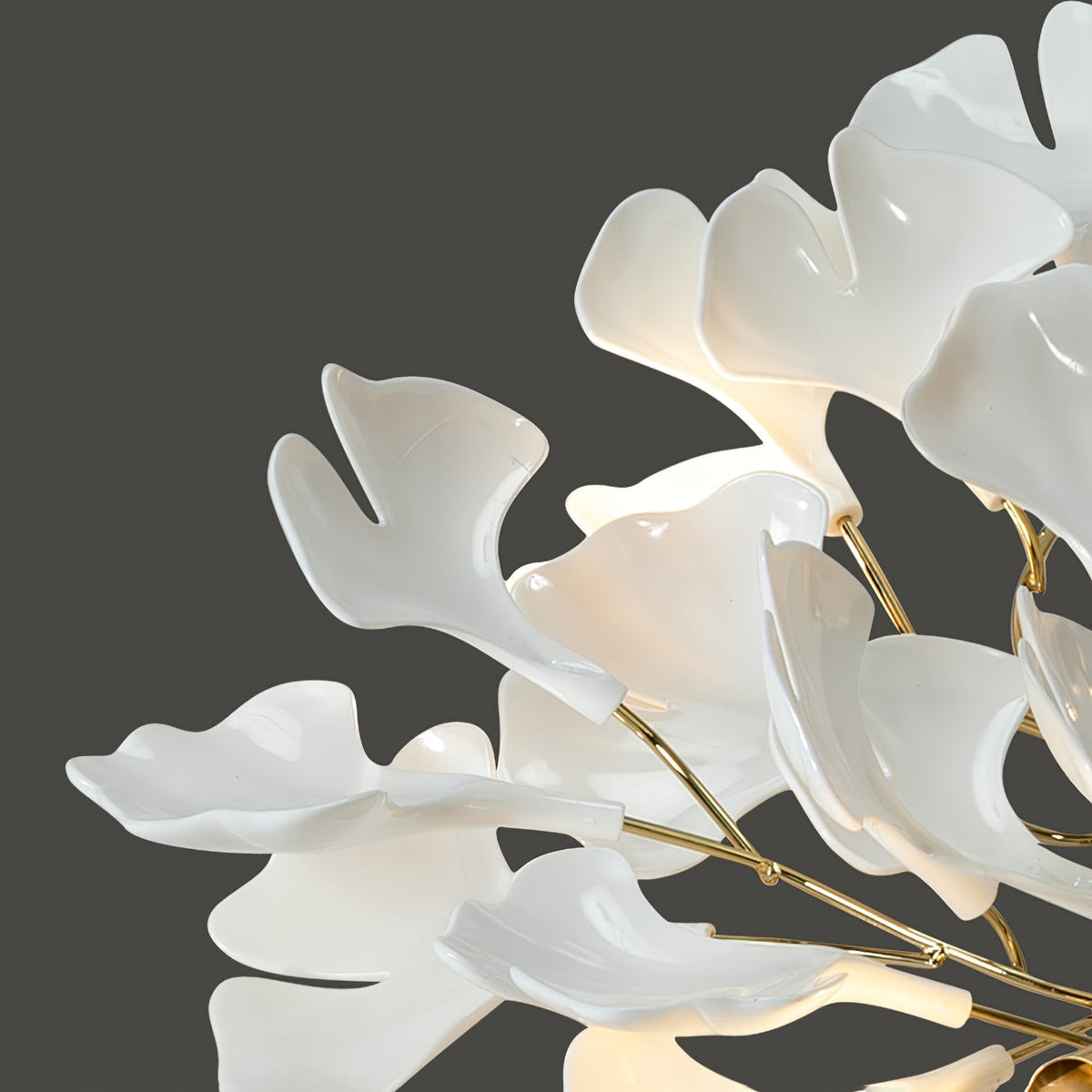 Gingko Ceramic Branch Chandelier Z - view 35