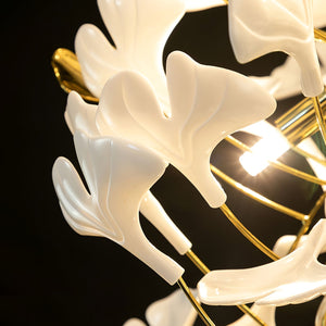 Gingko Ceramic Branch Chandelier Z - view 27