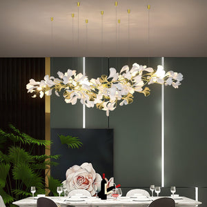 Gingko Ceramic Branch Chandelier Z - view 17