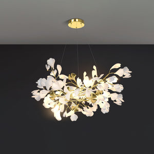 Gingko Ceramic Branch Chandelier Z - view 72