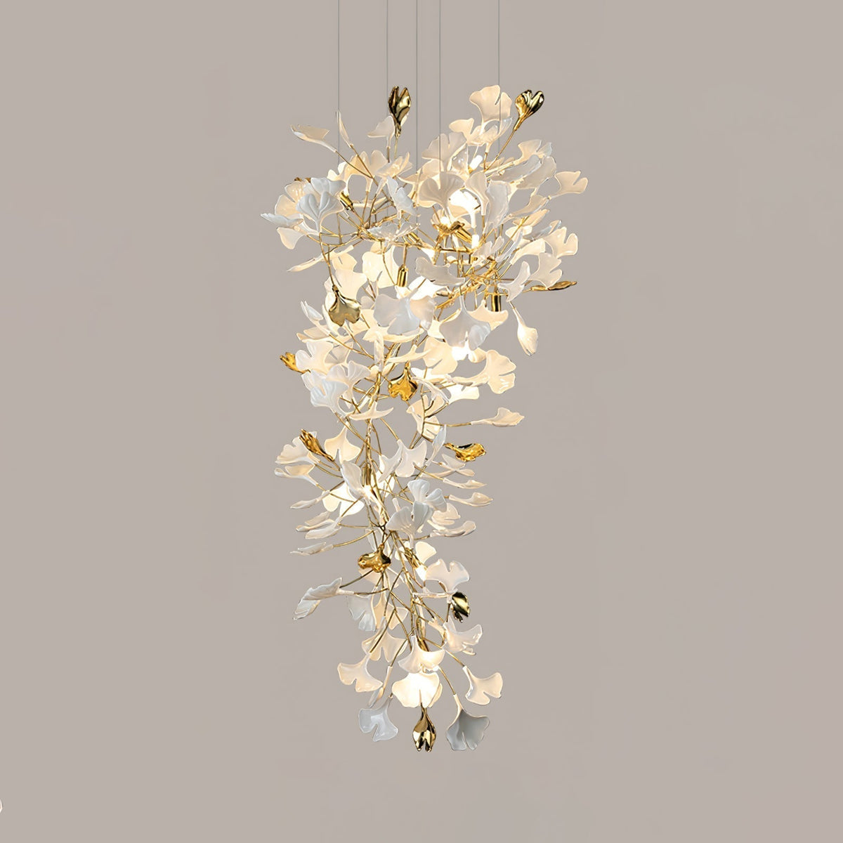 Gingko Ceramic Branch Chandelier Z - view 62