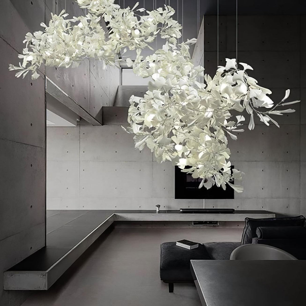 Gingko Ceramic Branch Chandelier C - view 20
