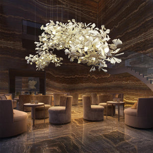 Gingko Ceramic Branch Chandelier C - view 25