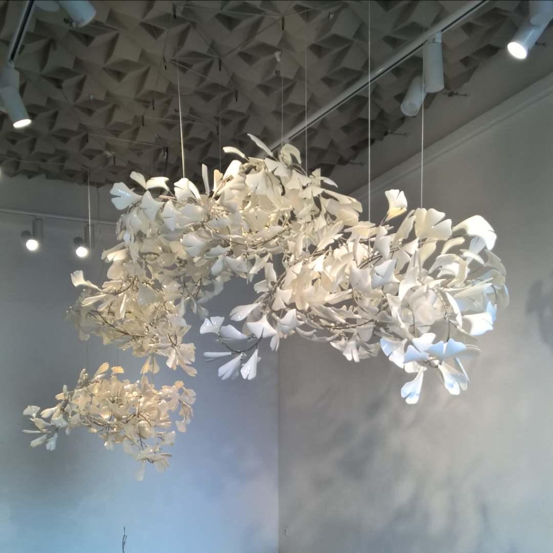 Gingko Ceramic Branch Chandelier C - view 28