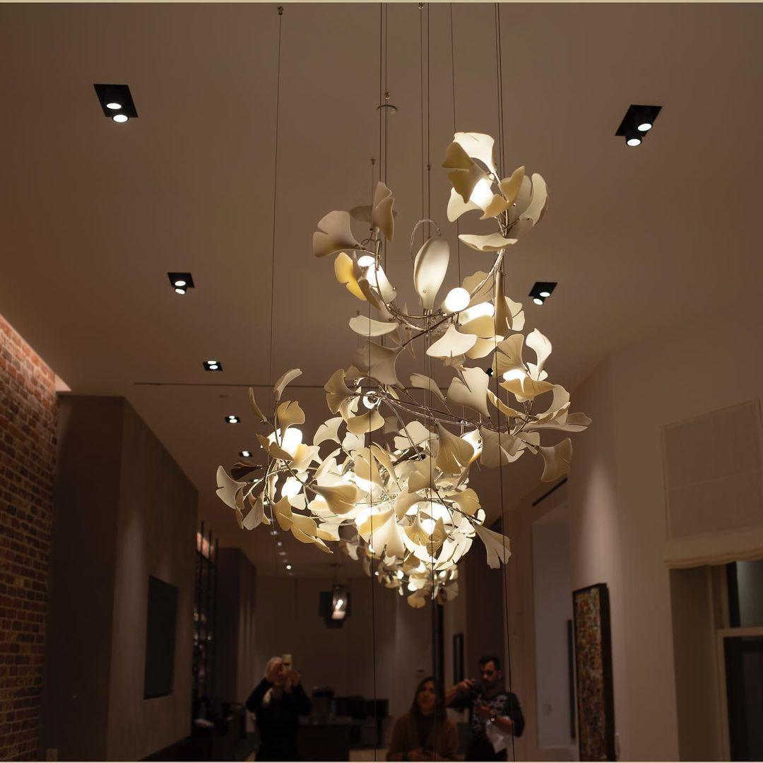 Gingko Ceramic Branch Chandelier C - view 34