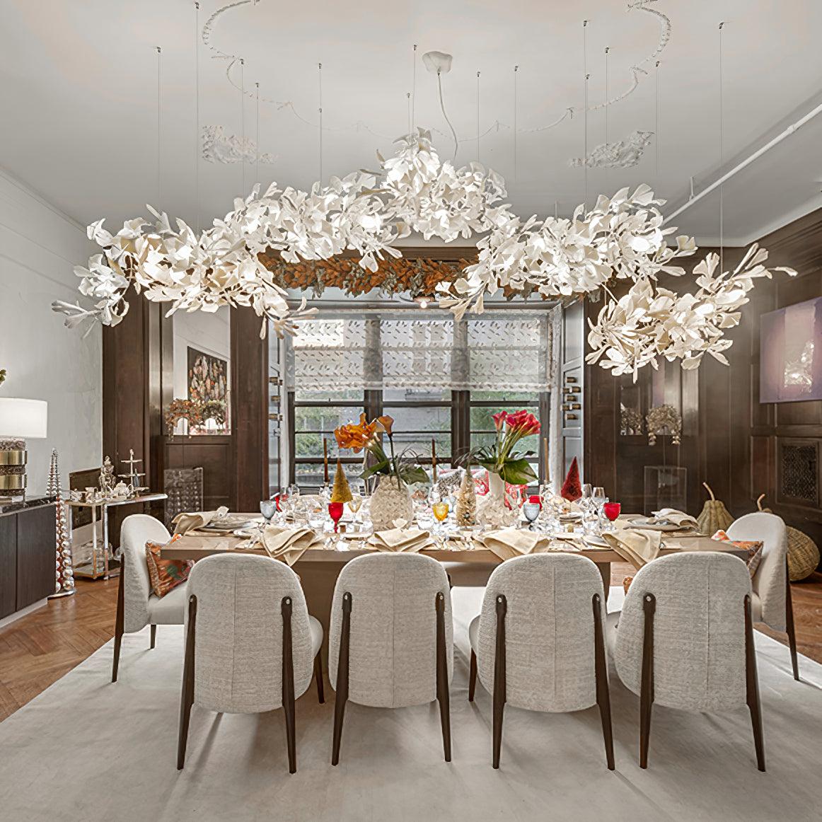 Gingko Ceramic Branch Chandelier C - view 10