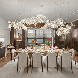 Gingko Ceramic Branch Chandelier C - view 10
