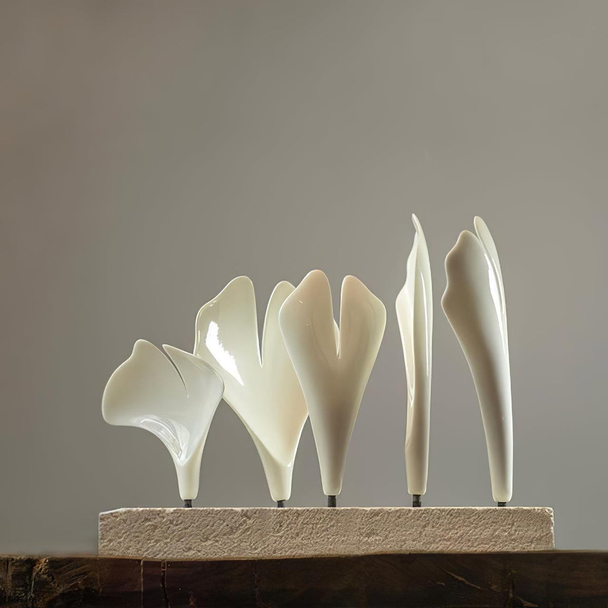 Gingko Ceramic Branch Chandelier C - view 41