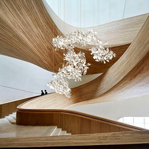Gingko Ceramic Branch Chandelier C - view 7