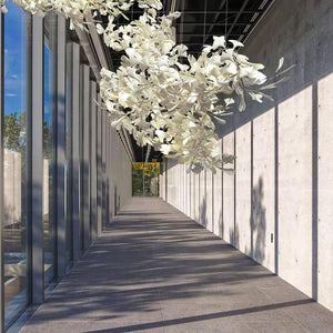 Gingko Ceramic Branch Chandelier C - view 9