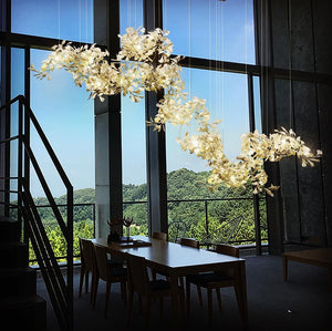 Gingko Ceramic Branch Chandelier C - view 13