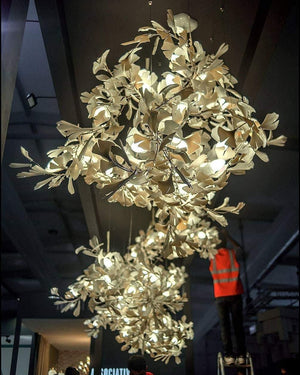 Gingko Ceramics Combination Branch Chandelier - view 17