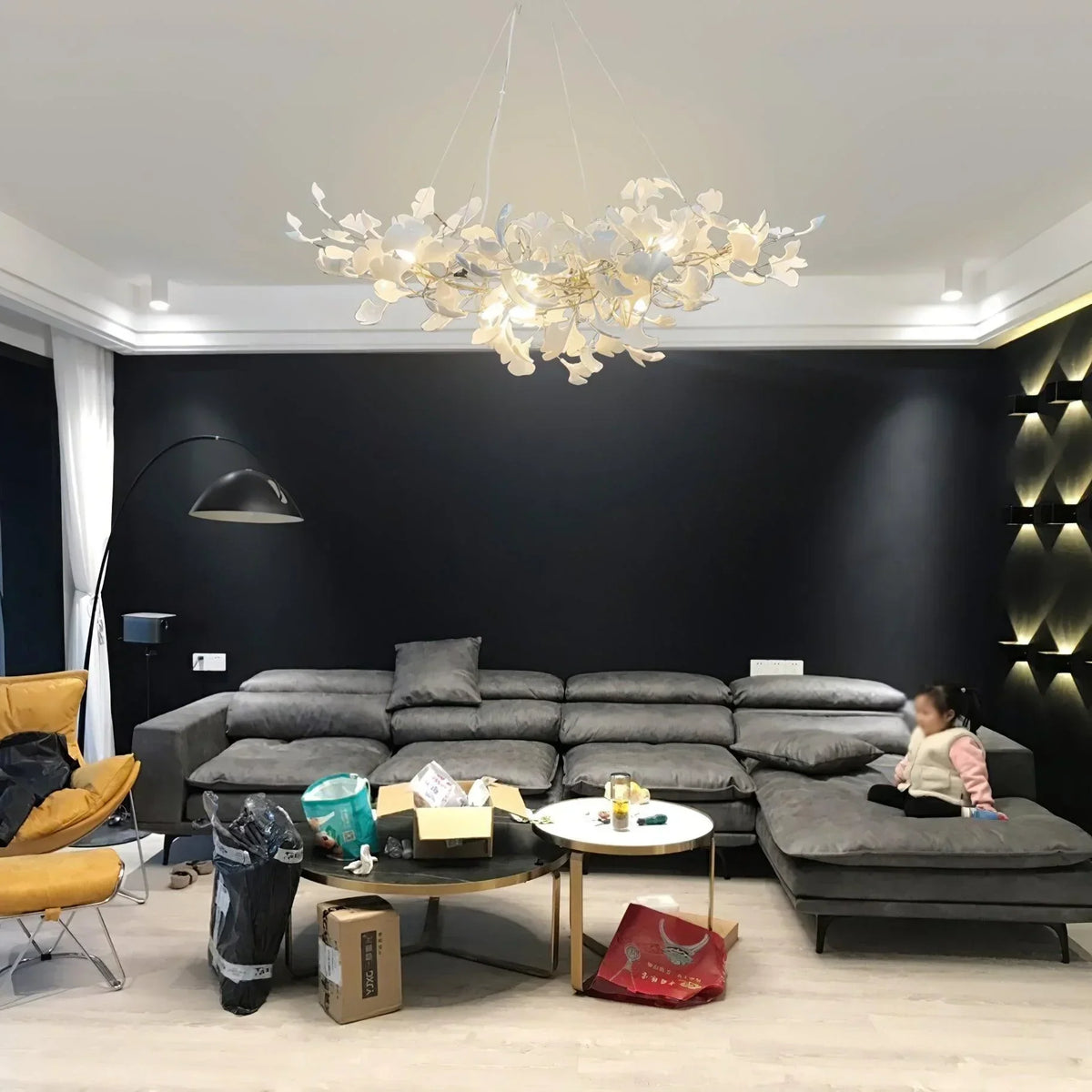 Gingko Chandelier B - view 9