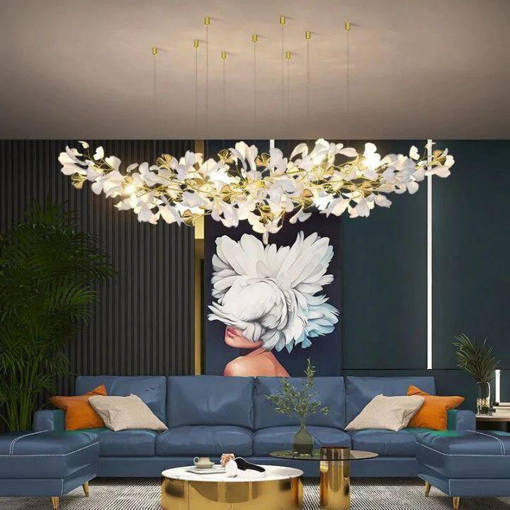 Ginkgo A Branch Chandelier - view 2