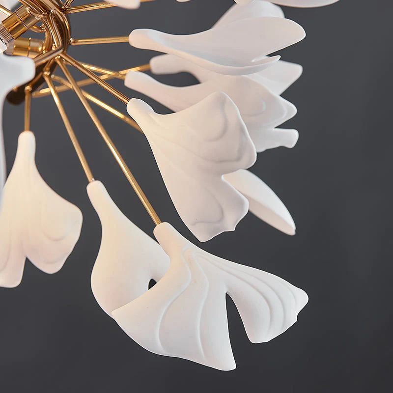 Ginkgo B Branch Chandelier - view 2