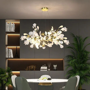 Ginkgo B Branch Chandelier - view 6