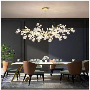 Ginkgo B Branch Chandelier - view 7