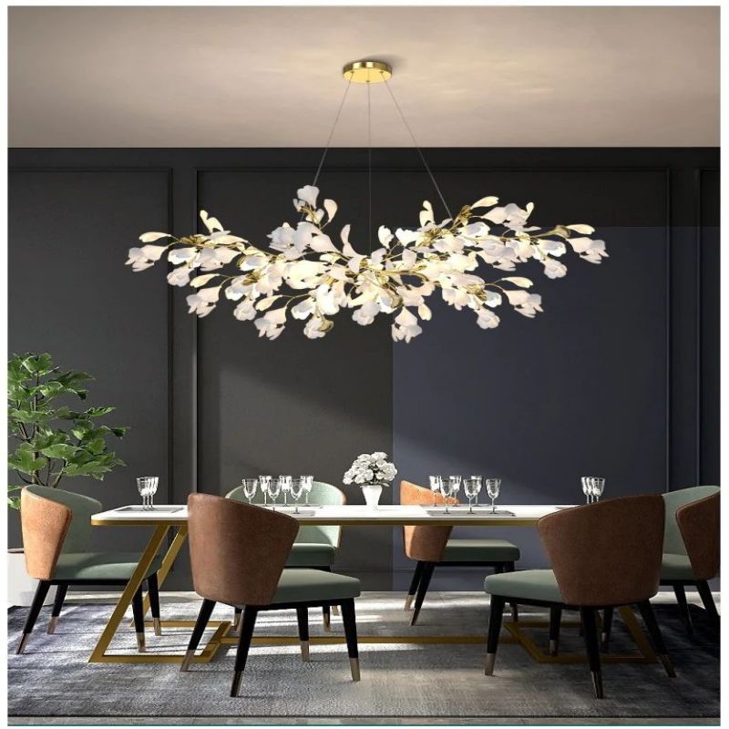 Ginkgo B Branch Chandelier - view 7