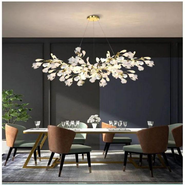 Ginkgo Branch Chandelier - view 4