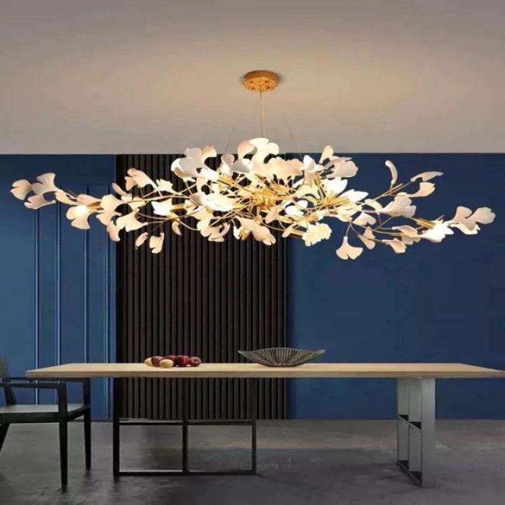 Ginkgo C Branch Chandelier - view 3