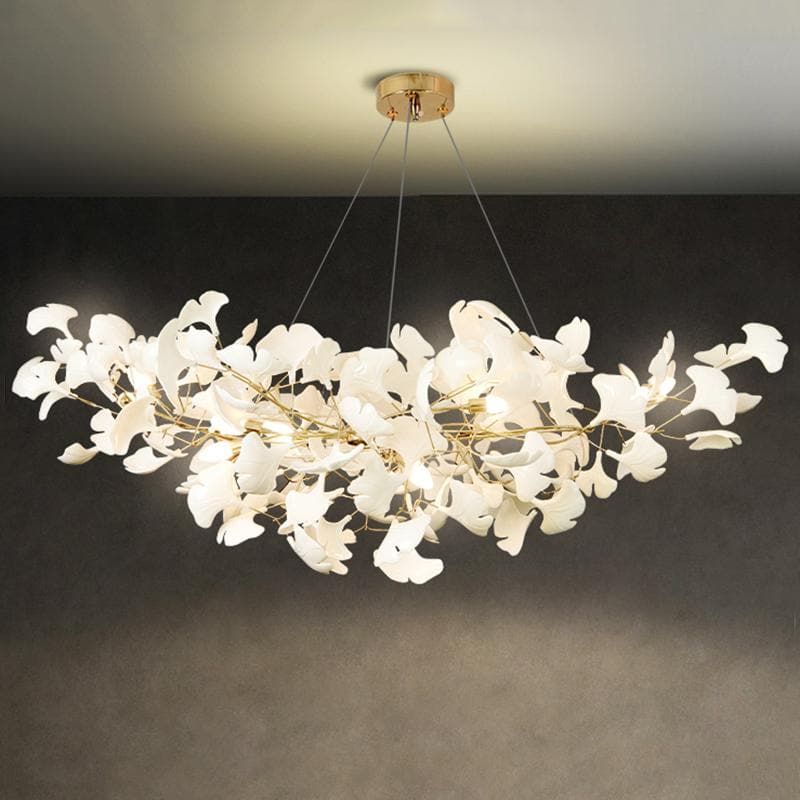 Ginkgo Ceramic Chandelier - view 6