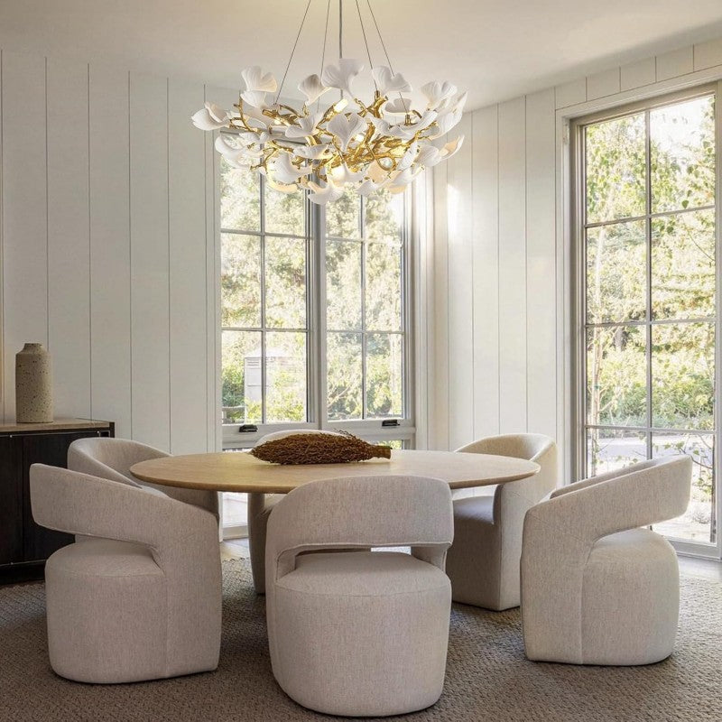 Ginkgo Gold Tree Branches Chandelier - view 10