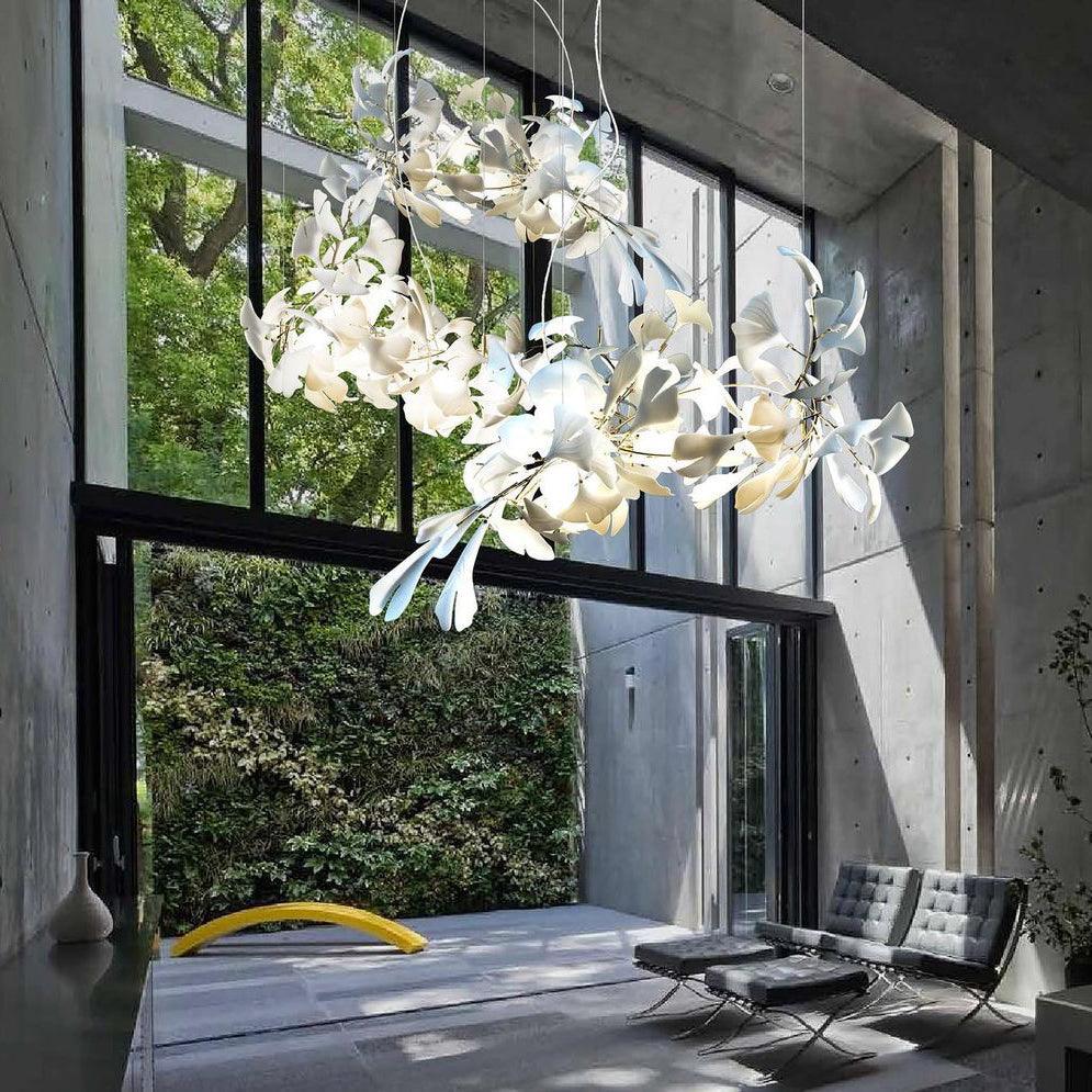 Gingko Ceramic Branch Chandelier E - view 16