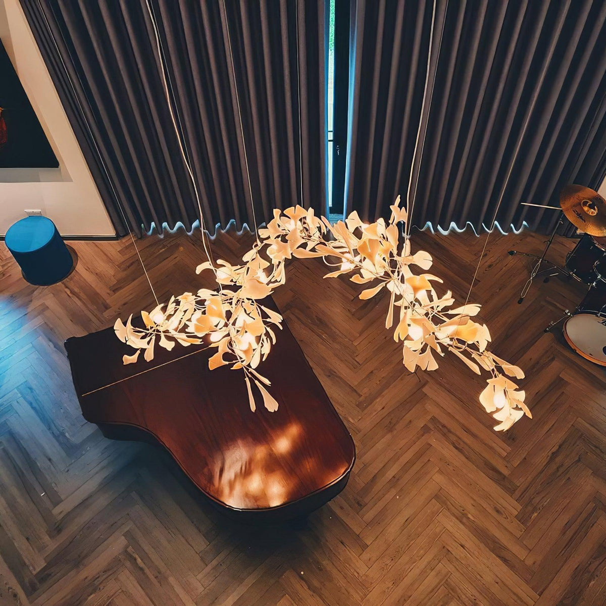 Gingko Ceramic Branch Chandelier E - view 13
