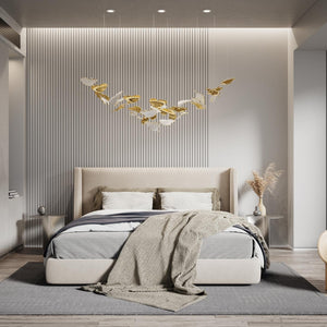 Ginkgo Ceramics Tree Chandelier - view 3