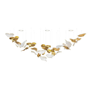 Ginkgo Ceramics Tree Chandelier - view 12