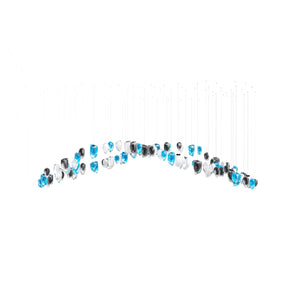 Galaxy Glacier Crystal Chandelier - view 20
