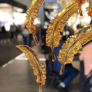 Galaxy Glass Feathers Flying Chandelier - view 13