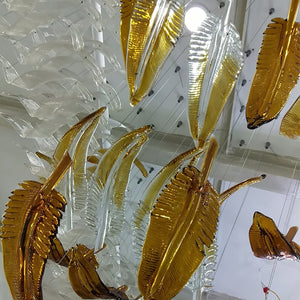 Glass Feathers Chandelier - view 49