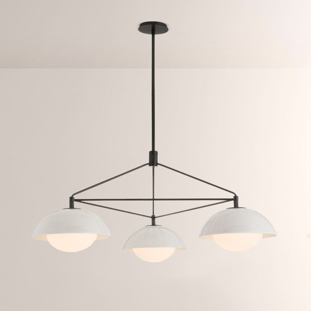 Godwin Round Ceramic Chandelier - view 3