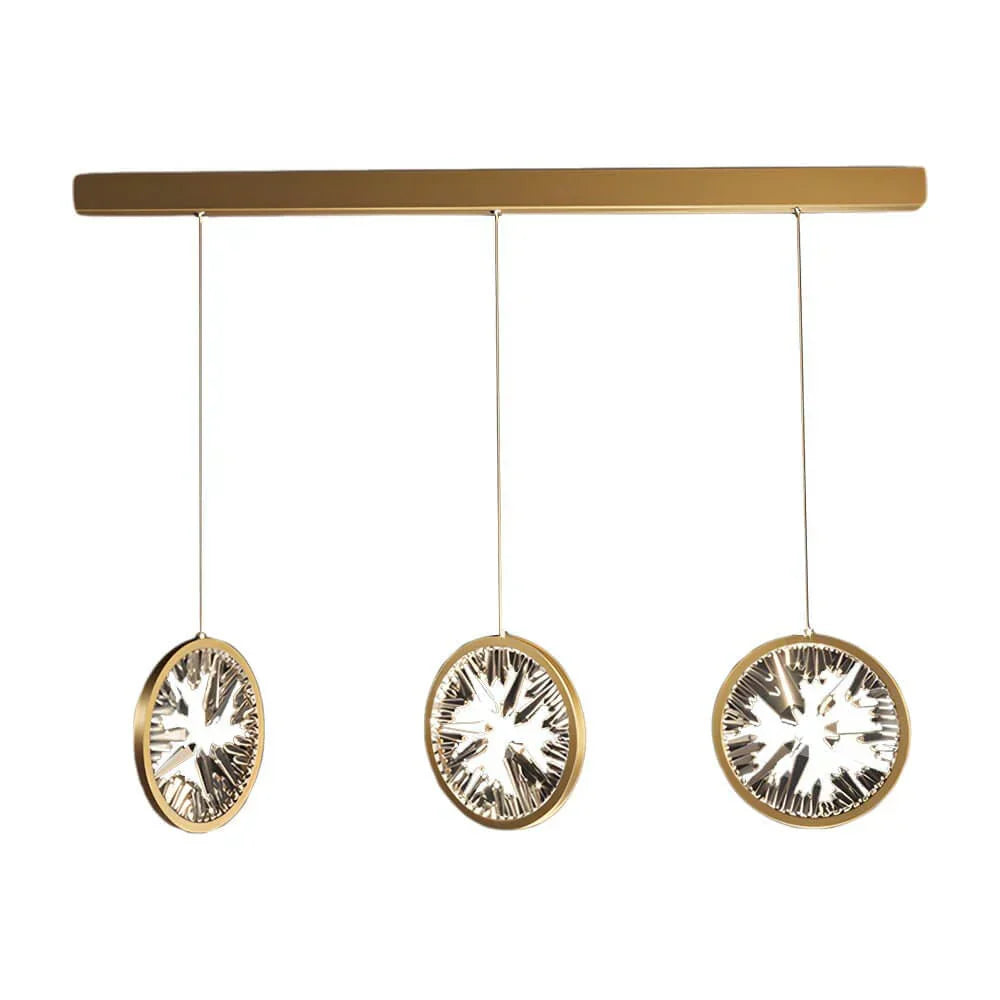 Gold Crystal Staircase Chandelier - view 2
