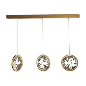 Gold Crystal Staircase Chandelier - view 2