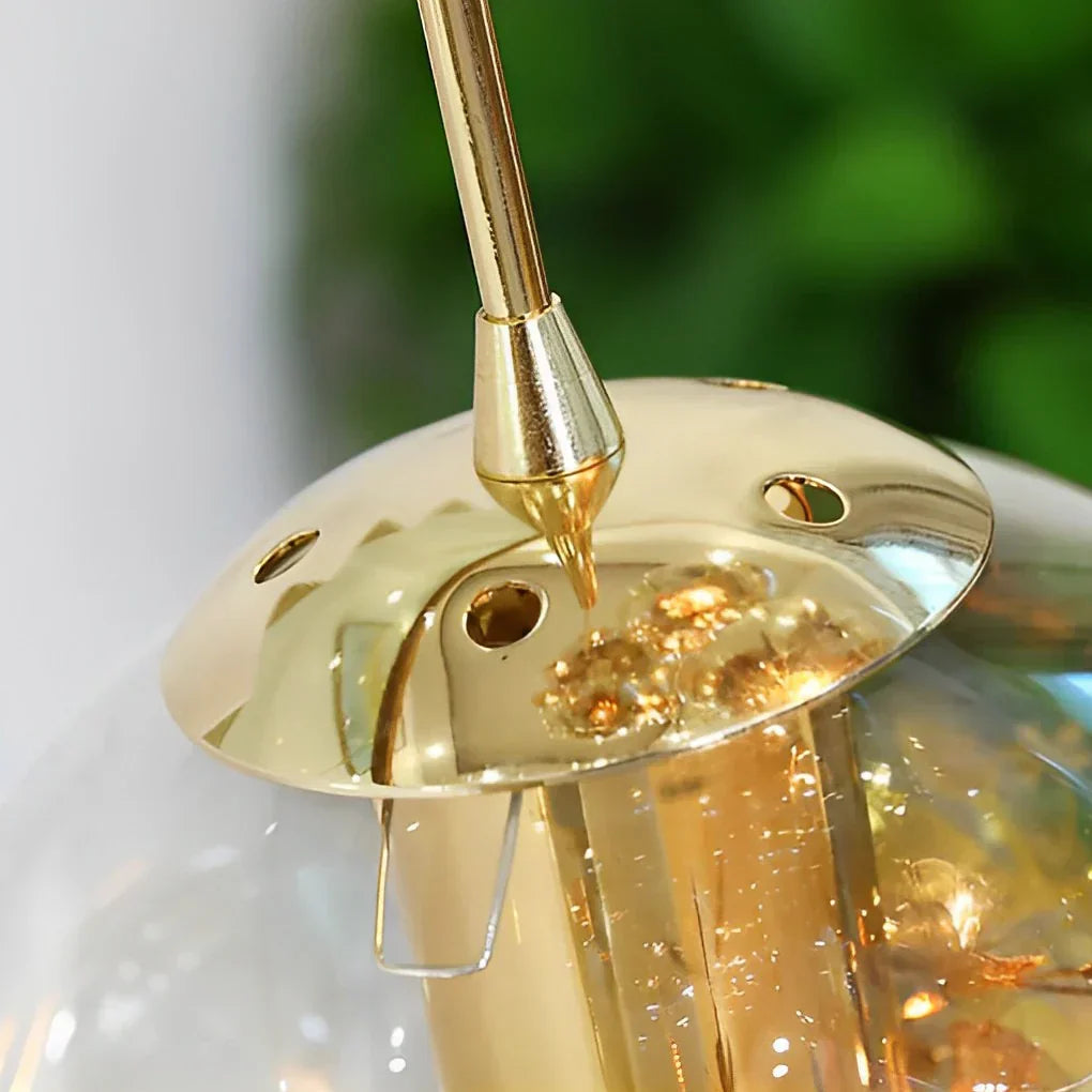 Gold Staircase Chandelier - view 8