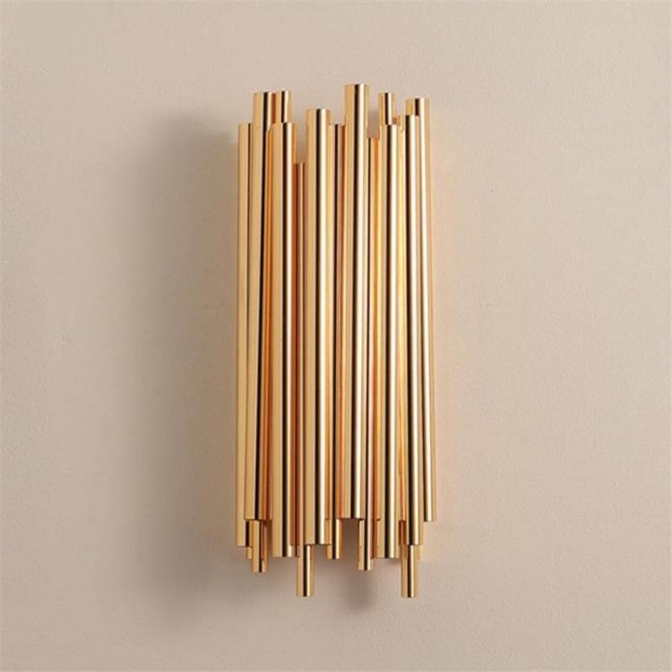 Golden Stainless Steel Wall Sconce 16 ", chandelier - view 2