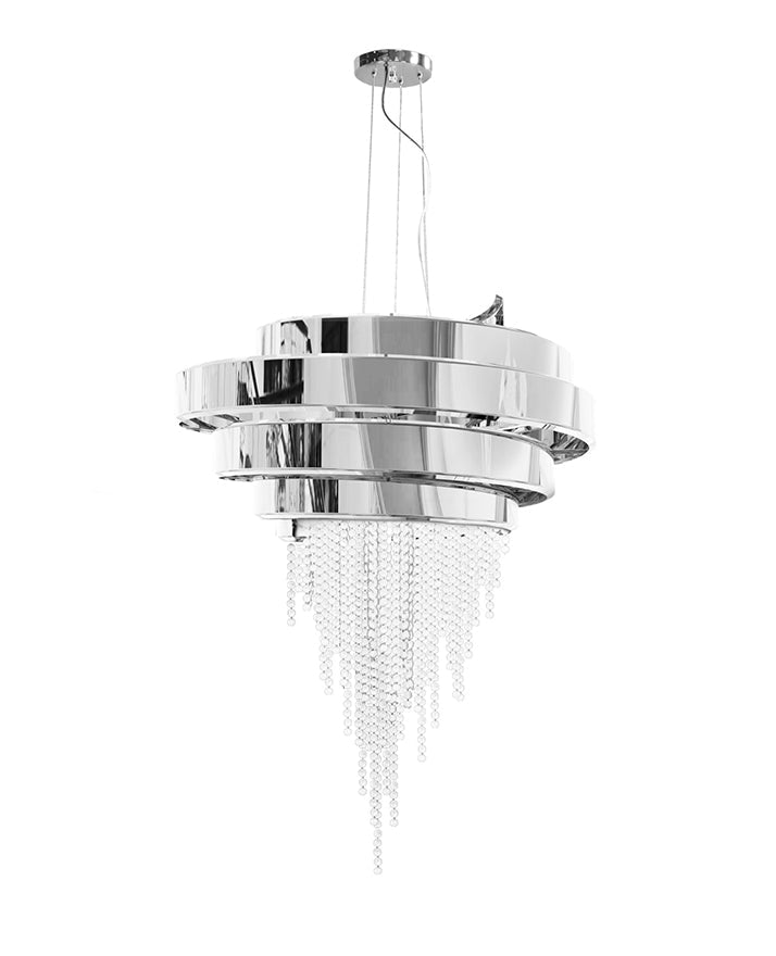 Luxury Guggenheim 24 Light Modern Chandelier - view 2