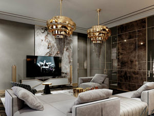 Luxury Guggenheim 24 Light Modern Chandelier - view 4