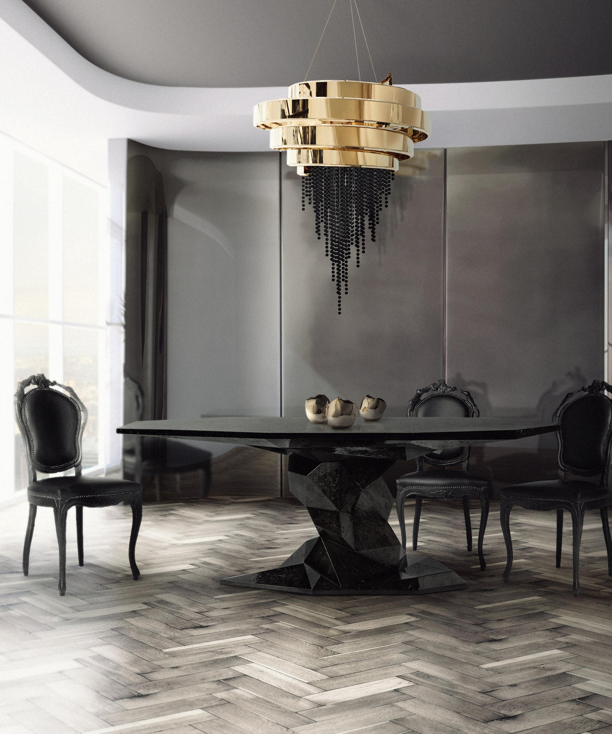 Luxury Guggenheim 24 Light Modern Chandelier - view 3