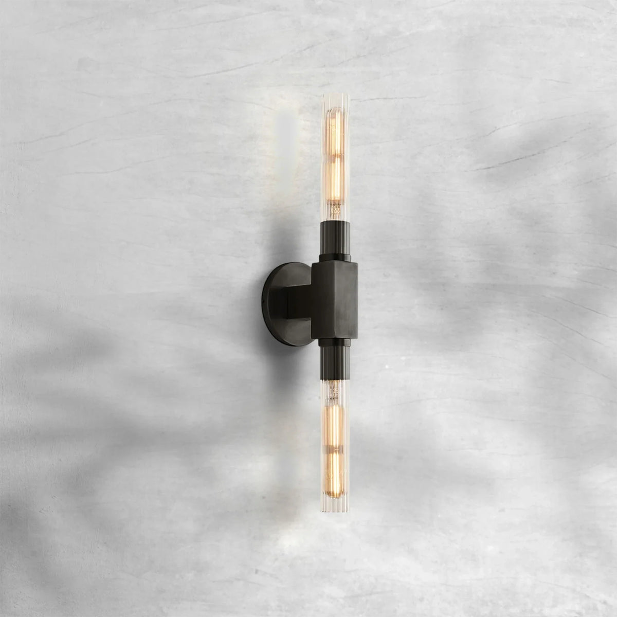 Chantelle Glass Linear Wall Sconce - view 4