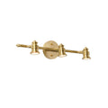 Halophane Brass Wall Lamp