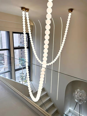 Halti Necklace Acrylic Chandelier - view 37