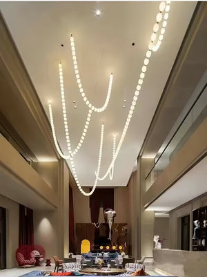 Halti Necklace Acrylic Chandelier - view 40