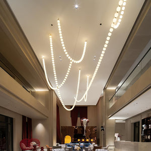 Halti Necklace Acrylic Chandelier - view 49