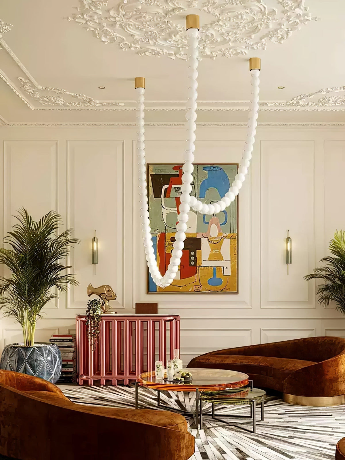Halti Necklace Acrylic Chandelier - view 32