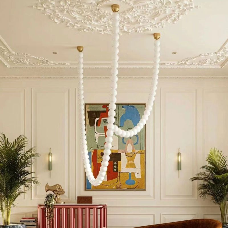 Halti Necklace Acrylic Chandelier - view 9