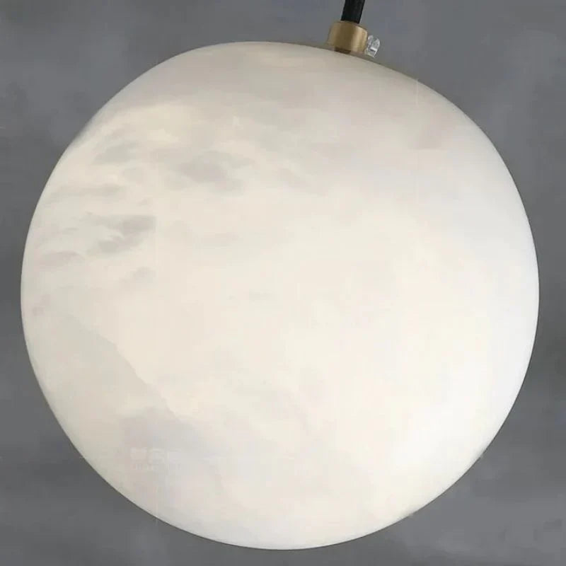 Theseus Alabaster Ball Pendant Light - view 7
