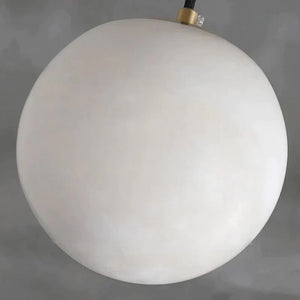 Theseus Alabaster Ball Pendant Light - view 8